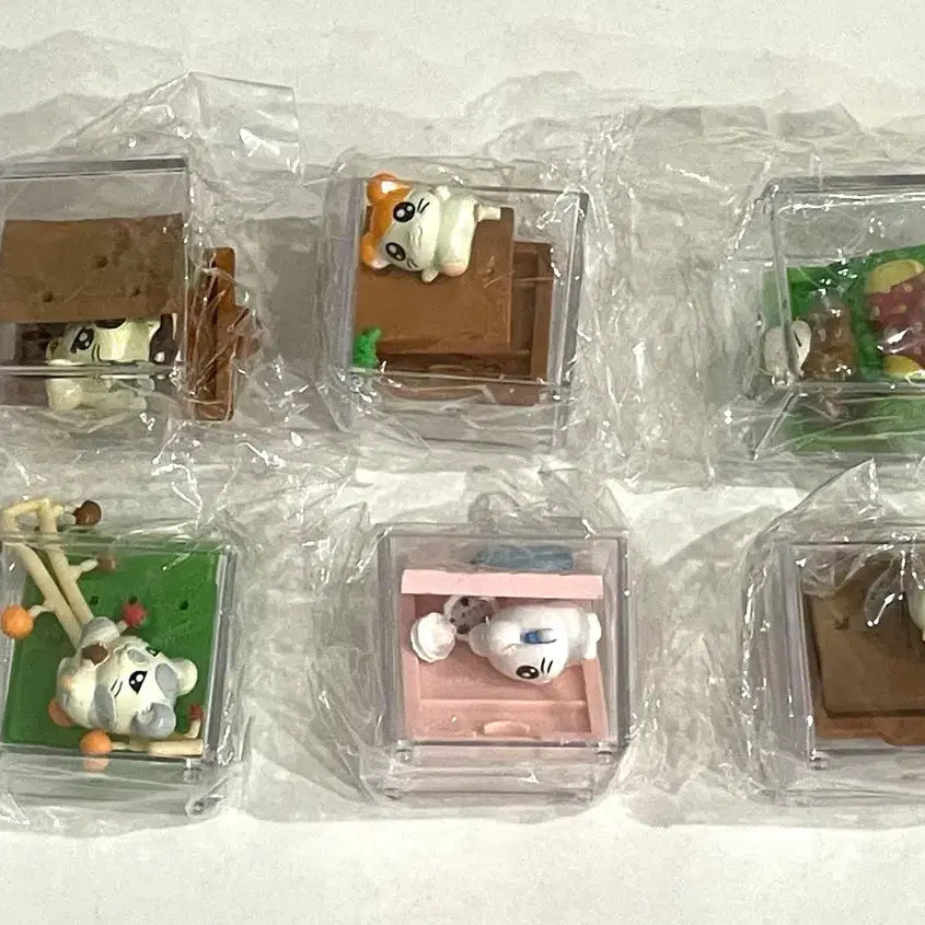 [BUNJANG] Hamtaro Figure (Sealed) / 방가방가햄토리 박스월드 풀세트 피규어 미개봉