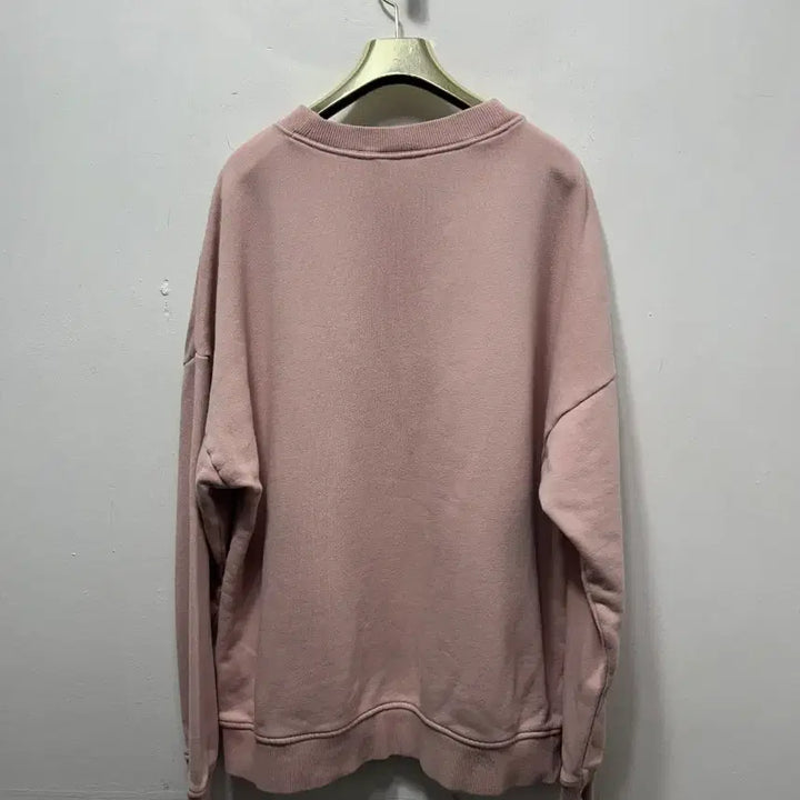 [BUNJANG] Adidas Pink Double Logo Sweatshirt / 아디다스 핑크 더블 로고 맨투맨 티셔츠 L