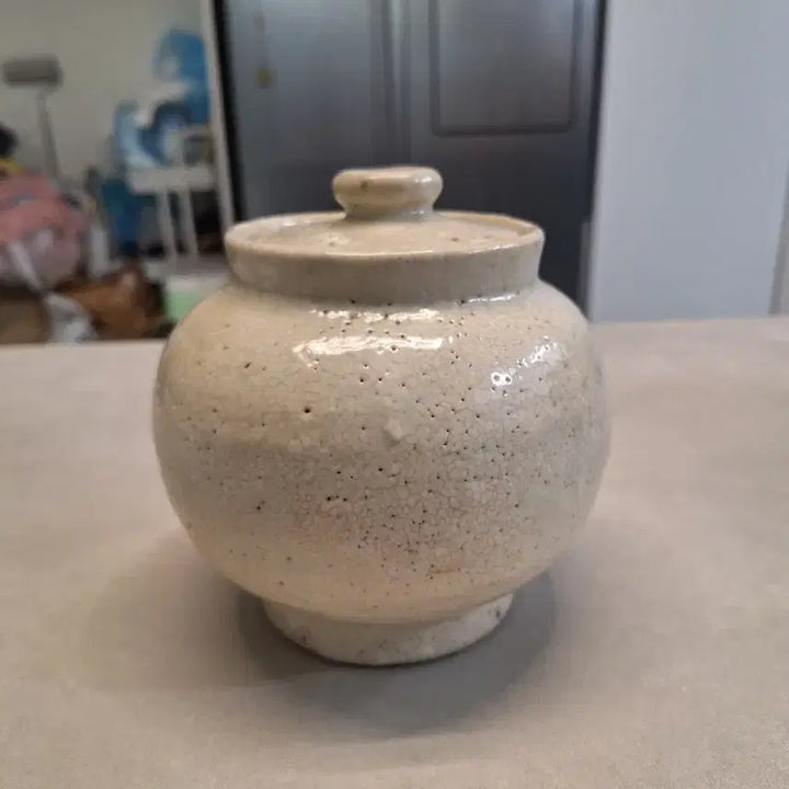 [BUNJANG] Shin Jung Hee White Porcelain Tea Caddy / 신정희 백자 차통