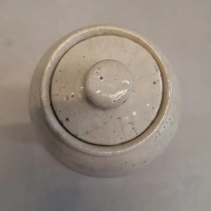 [BUNJANG] Shin Jung Hee White Porcelain Tea Caddy / 신정희 백자 차통