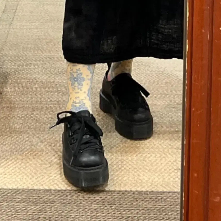 [BUNJANG] Dr. Martens Karaya Platform Boots / 닥터마틴 카라야 235 uk4 키높이 단화 워커