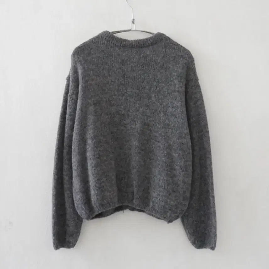 [BUNJANG] Aftermonday Popo Alpaca Cardigan Charcoal / 애프터먼데이 popo alpaca cardigan 가디건 차콜