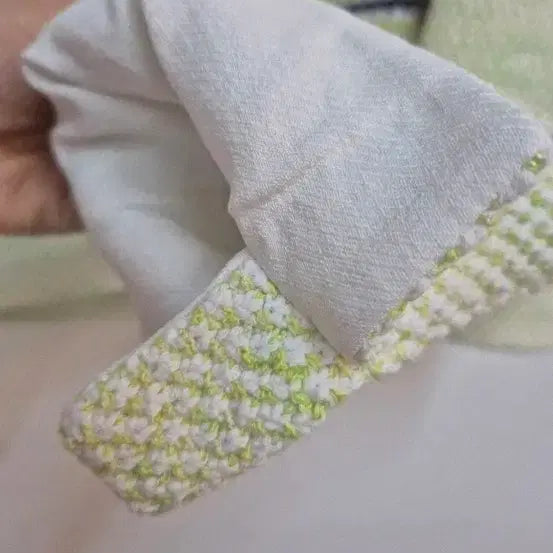 [BUNJANG] It MICHAA Tweed Jacket - Lime (Size S) / 새제품)잇미샤 트위드 자켓 S 라임