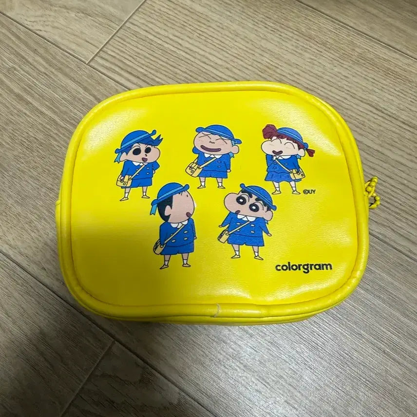 [BUNJANG] Crayon Shin-chan Colorgram Kindergarten Bag Pouch / 짱구 컬러그램 유치원가방 파우치(개봉/전시용) 팝니다