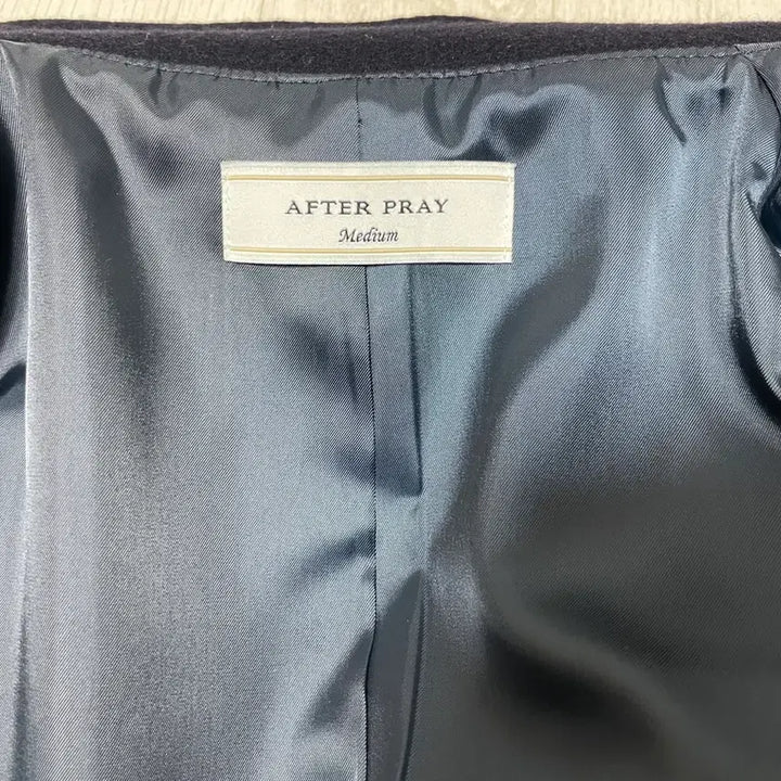 [BUNJANG] Afterpray Rigards Cashmere Harrington Jacket Navy / 애프터프레이 리가즈 캐시미어 해링턴 네이비