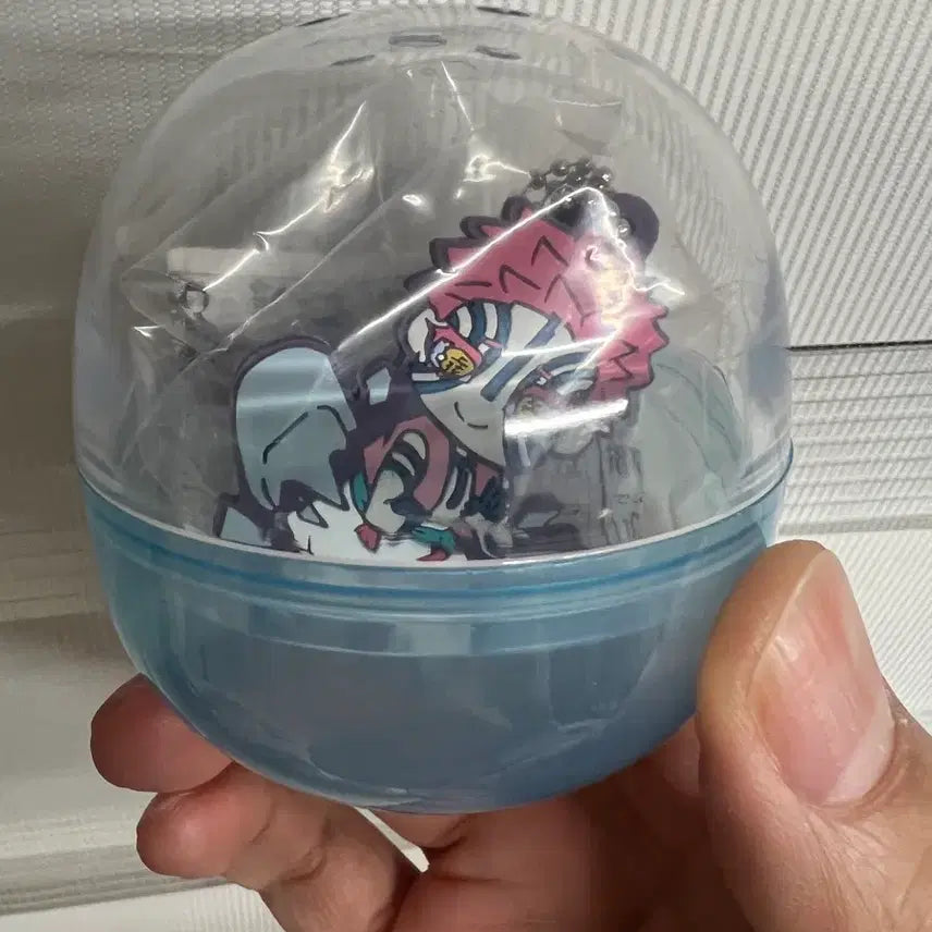 [BUNJANG] Demon Slayer Akaza Rubber Mascot / 귀멸의 칼날 무한성편 고무 러버 마스코트 아카자