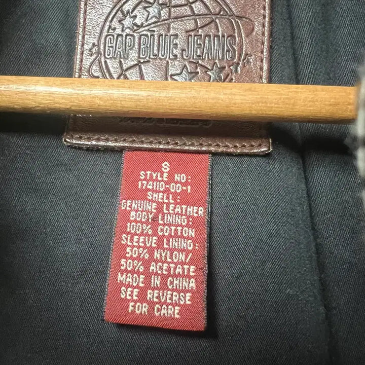 [BUNJANG] Old Navy Leather Trucker Jacket / 올드갭 레더 트러커