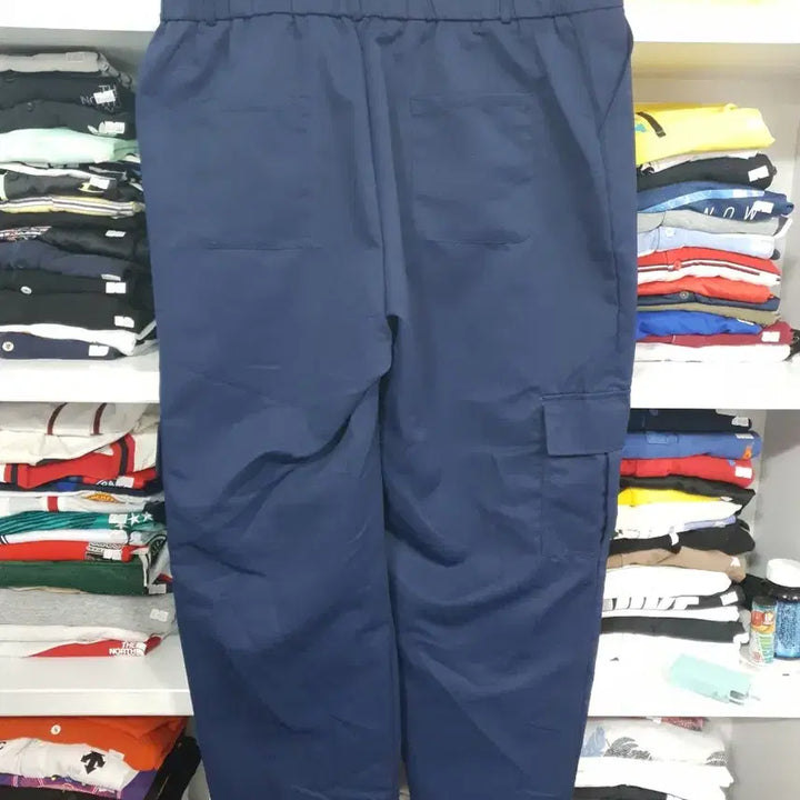 [BUNJANG] Unbranded Men's Navy Cargo Work Pants / 네이비 카고 바지 남성용 작업복