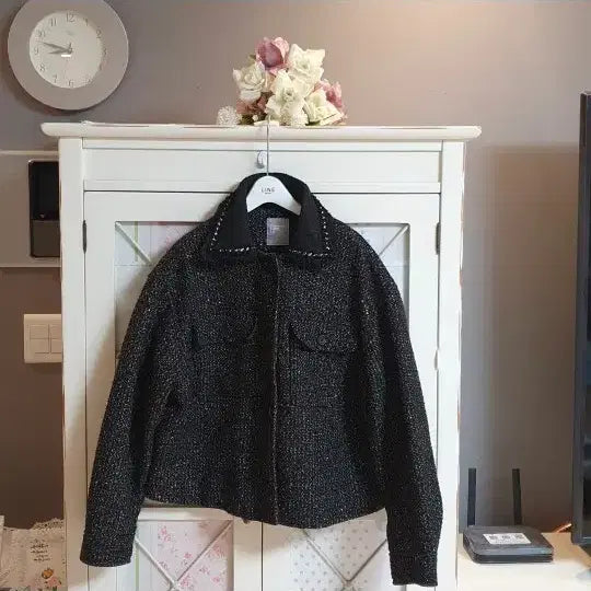 [BUNJANG] 8 Seconds Tweed Jacket (55-66) / 에잇세컨즈 트위드자켓/55-66