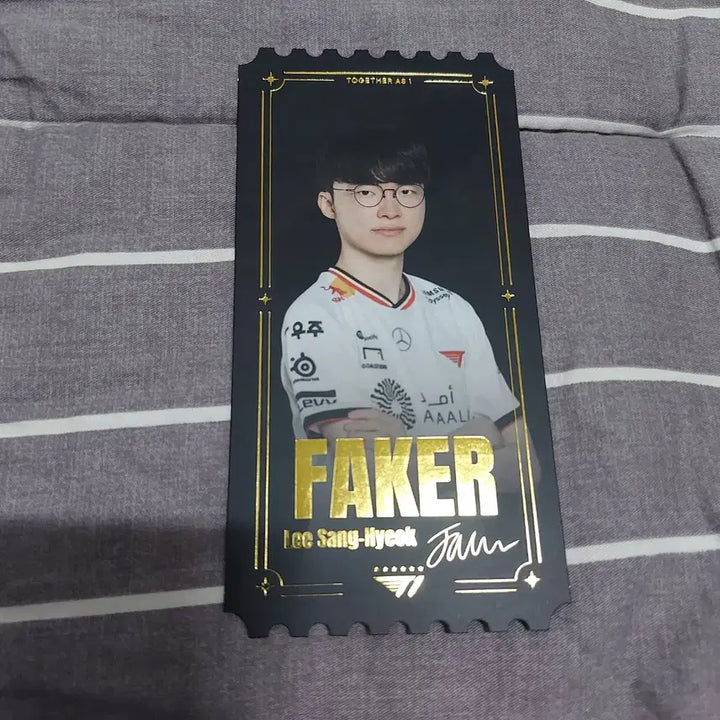 [BUNJANG] T1 Faker Busan Ticket / 티원 페이커 부산 티켓