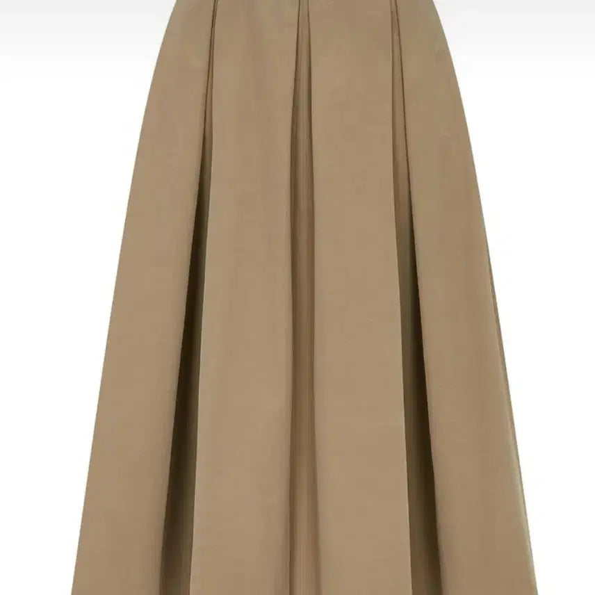 [BUNJANG] G-Cut Pleated Skirt / 지컷 백 밴딩 플리츠 스커트