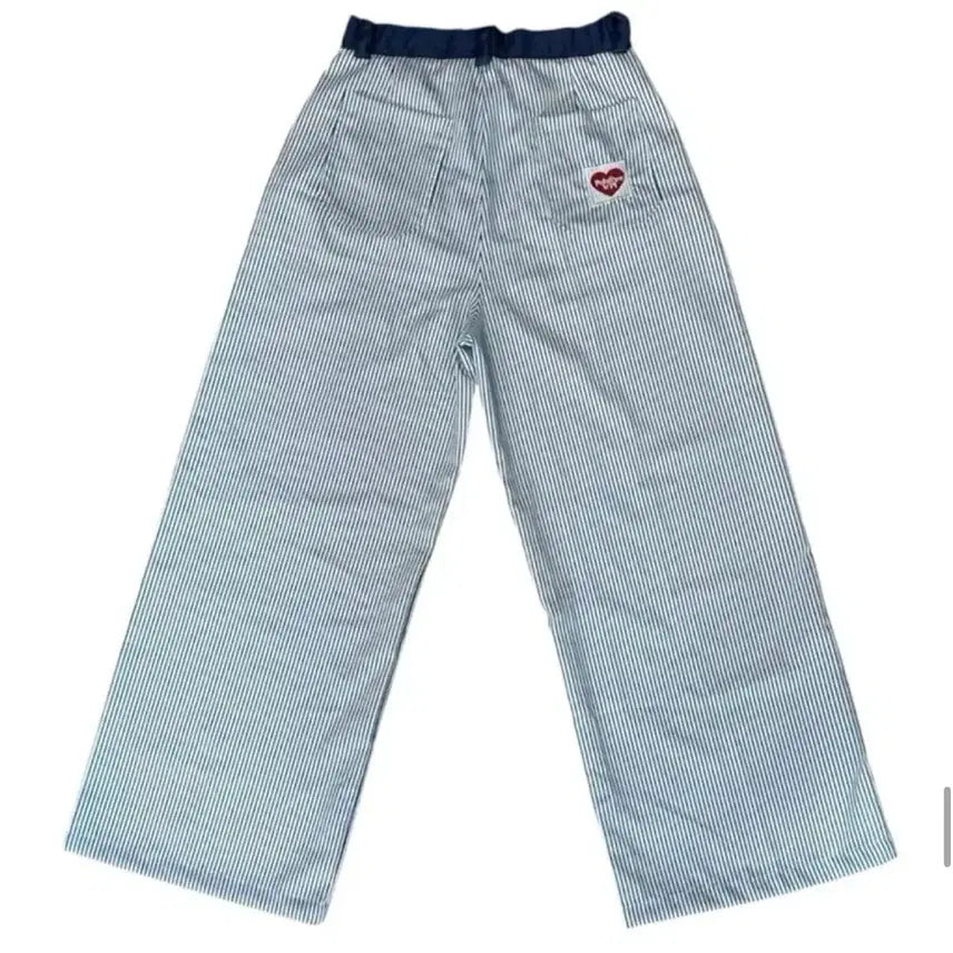 [BUNJANG] Striped Wide Denim Pants / 스트라이프 와이드 데님 팬츠