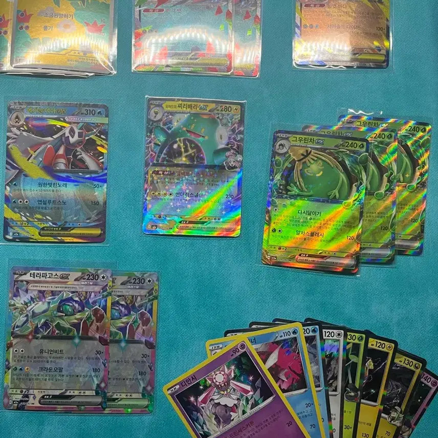 [BUNJANG] Pokemon EX Cards Bundle Set / 포켓몬 ex카드 일괄 ar rr 등