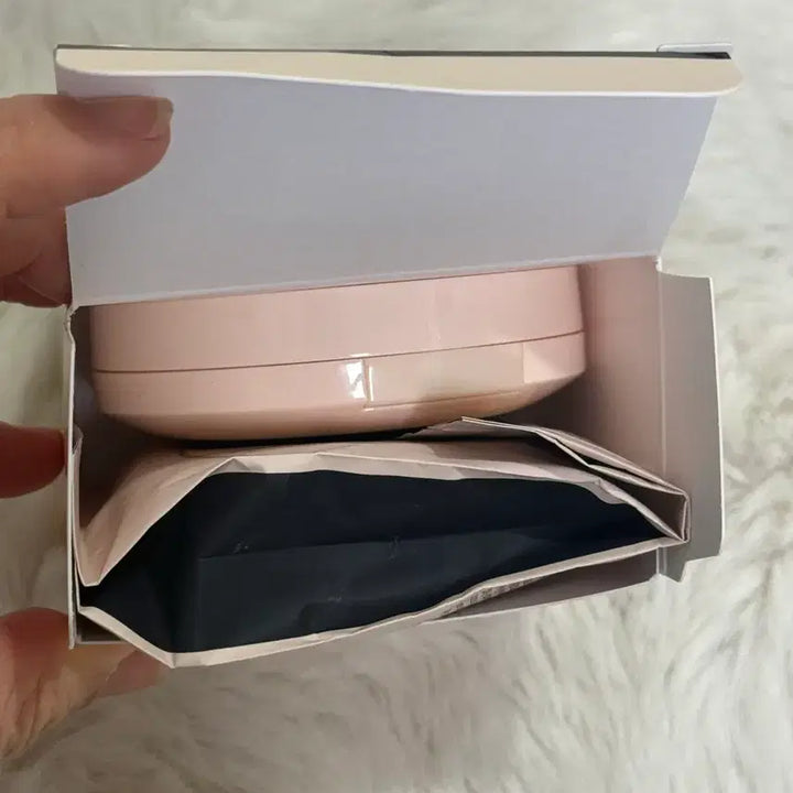 [BUNJANG] Chicor Shine Mesh Cushion 21 Vanilla Set / 시코르 샤인 메쉬 쿠션 21호 바닐라 (본품+리필)