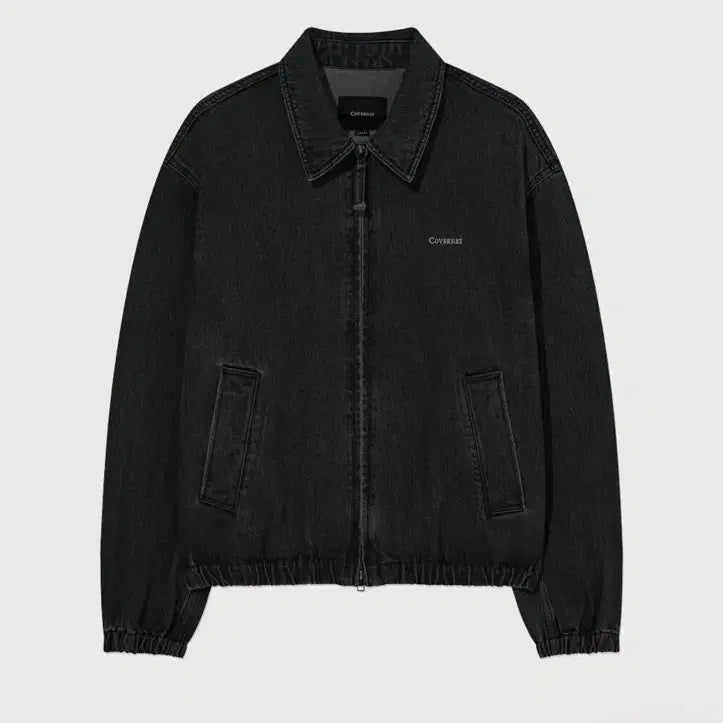 [SOLD OUT] 커버낫 블랙 데님 코듀라 자켓 L