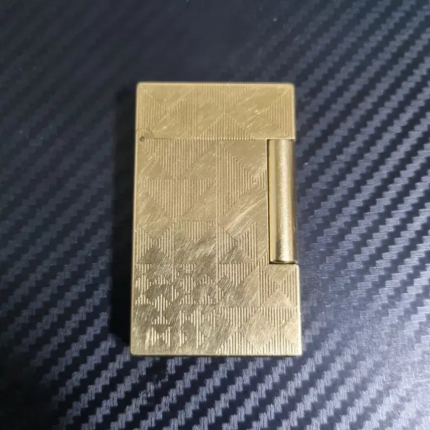 [BUNJANG] Dupont Gold Pattern Lighter / 듀퐁라이터