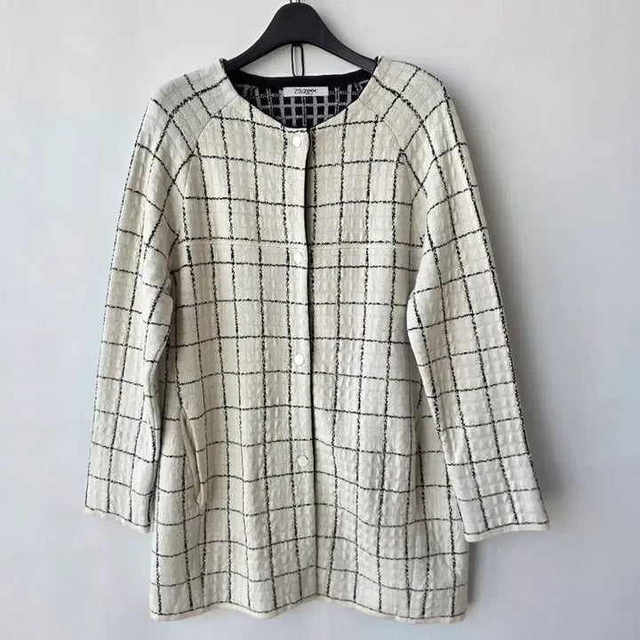 [BUNJANG] Juke Check Cardigan Jacket / 90)주크 체크 가디건자켓