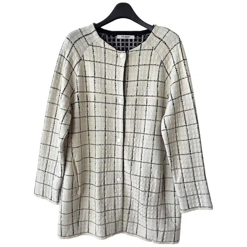 [BUNJANG] Juke Check Cardigan Jacket / 90)주크 체크 가디건자켓