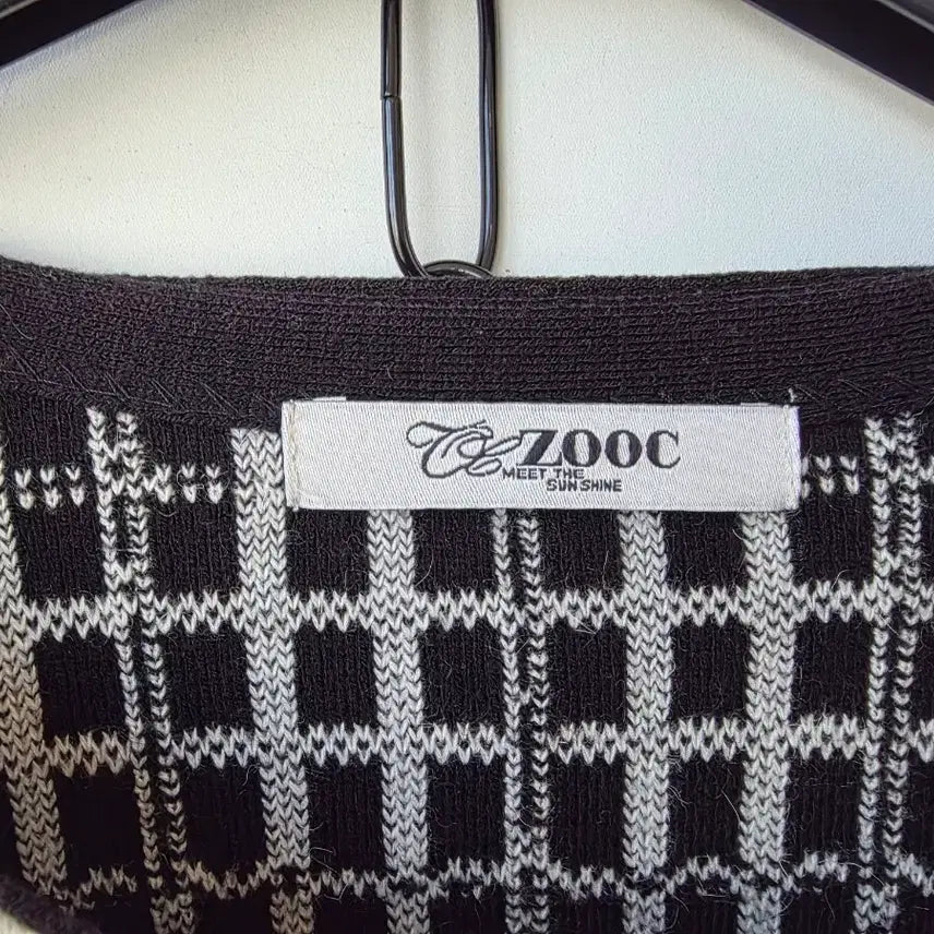 [BUNJANG] Juke Check Cardigan Jacket / 90)주크 체크 가디건자켓