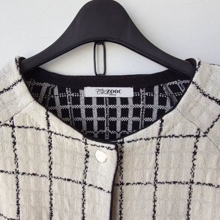 [BUNJANG] Juke Check Cardigan Jacket / 90)주크 체크 가디건자켓