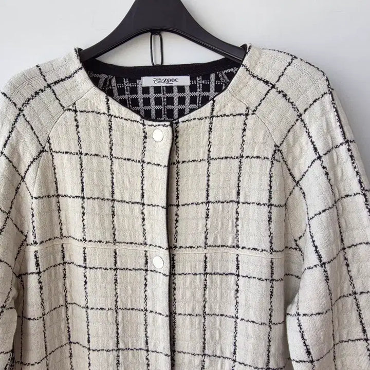 [BUNJANG] Juke Check Cardigan Jacket / 90)주크 체크 가디건자켓