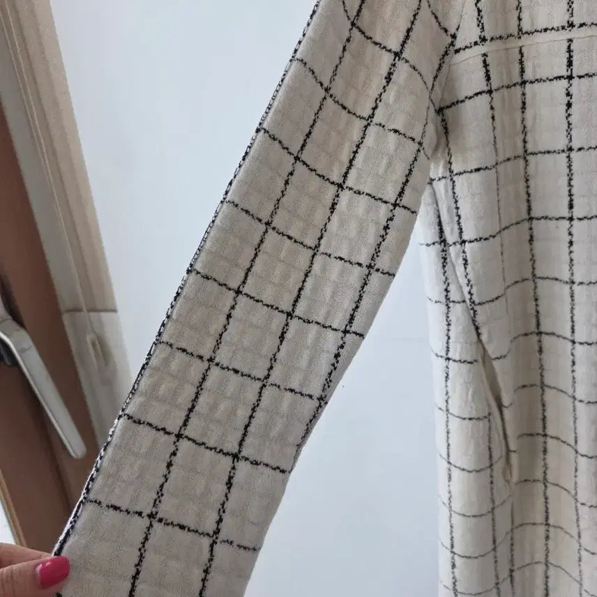 [BUNJANG] Juke Check Cardigan Jacket / 90)주크 체크 가디건자켓