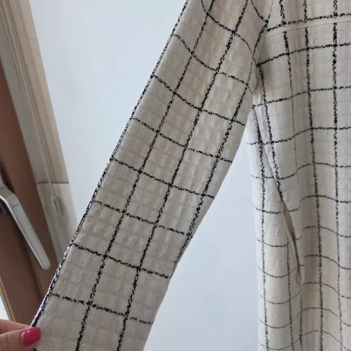 [BUNJANG] Juke Check Cardigan Jacket / 90)주크 체크 가디건자켓