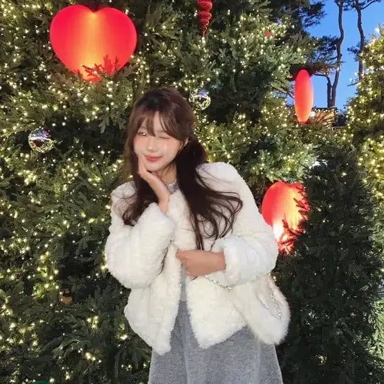 [BUNJANG] The Barnet Nouvel Faux Fur Jacket S / 더바넷 누벨 퍼자켓 s