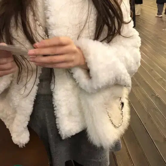 [BUNJANG] The Barnet Nouvel Faux Fur Jacket S / 더바넷 누벨 퍼자켓 s