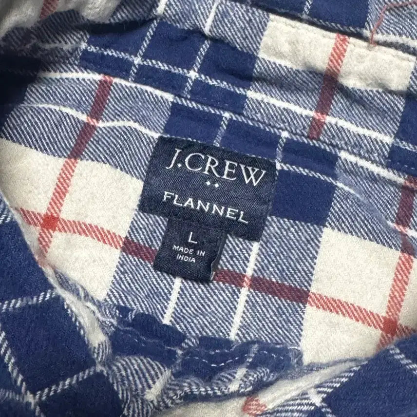 [BUNJANG] J.Crew Flannel Check Shirt / [L] 제이크루 플란넬 체크셔츠