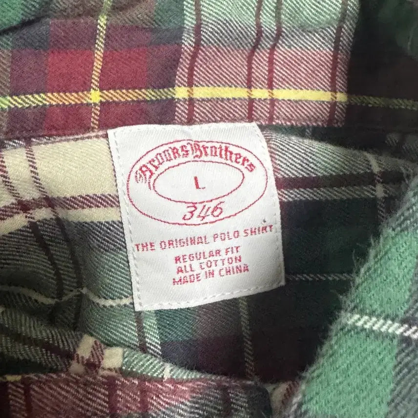 [BUNJANG] Brooks Brothers Checkered Shirt / [L] 브룩스 브라더스 체크셔츠