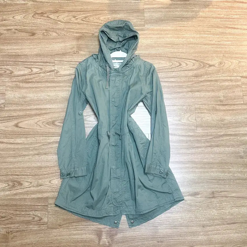 [BUNJANG] Vintage Lace Field Jacket / 빈티지 레이스 야상 점퍼 오네갸루 히메갸루 모리걸 아오이유우 페어리 고딕