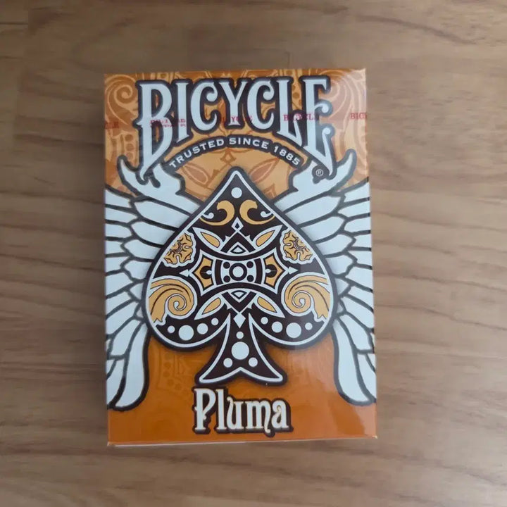 [SOLD OUT] 마술 플레잉 카드 바이시클 플루마 오렌지 미개봉
