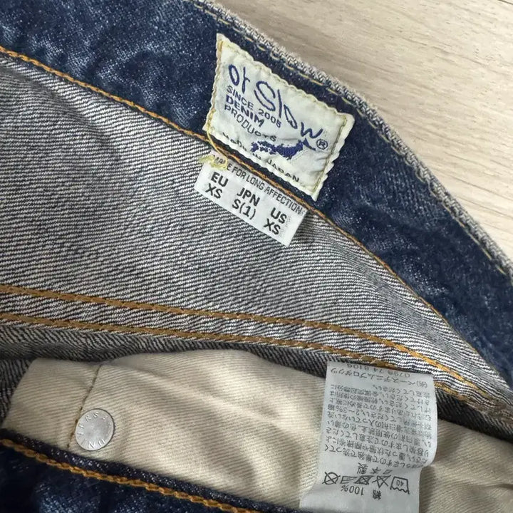 [BUNJANG] OrSlow 105 2 Year Wash Regular Straight Fit Denim Jeans Size 1 / 오어슬로우 105 2yr 1사이즈
