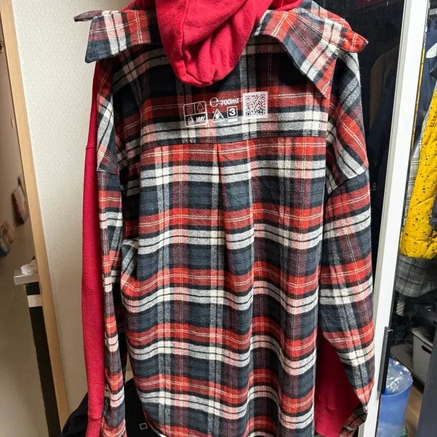 [BUNJANG] Maison MIHARA YASUHIRO Layered Hoodie / 메종 미하라야스히로 레이어드 후드