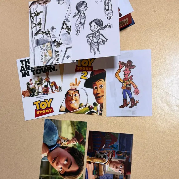 [BUNJANG] Toy Story Postcard Set / 토이스토리 엽서세트