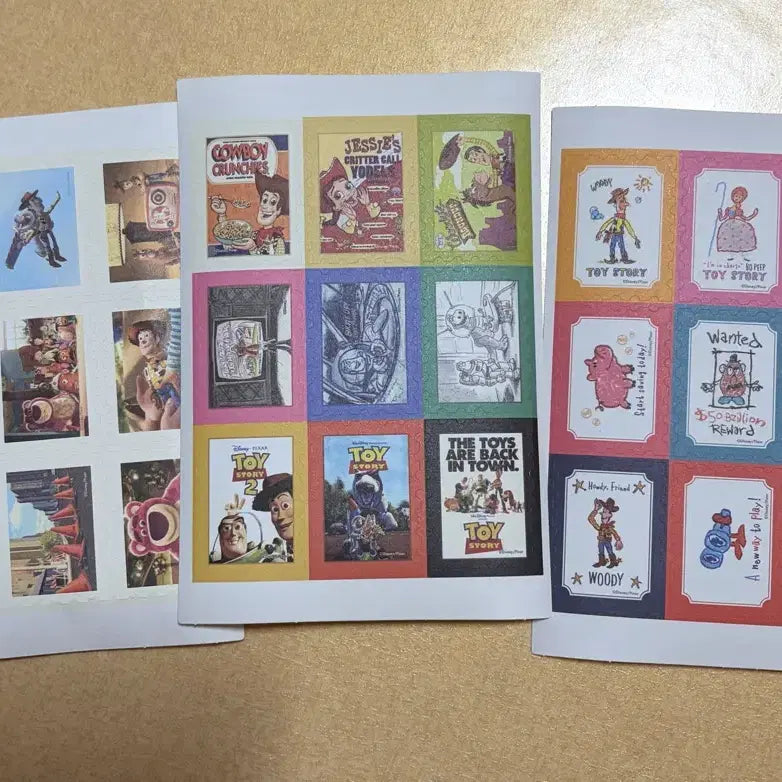 [BUNJANG] Toy Story Postcard Set / 토이스토리 엽서세트