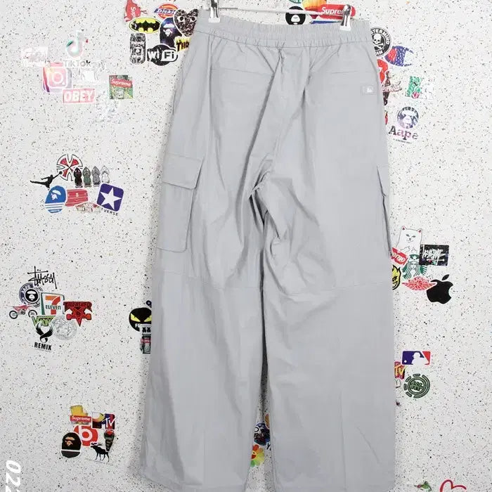 [BUNJANG] MLB Cargo Pants (GY) - Women&