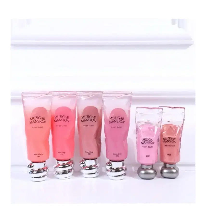 [BUNJANG] Muzigae Mansion Object Glossy Lip & Object Blusher / (새상품) 무지개맨션 오브제 글로시 립/오브제 블러쉬