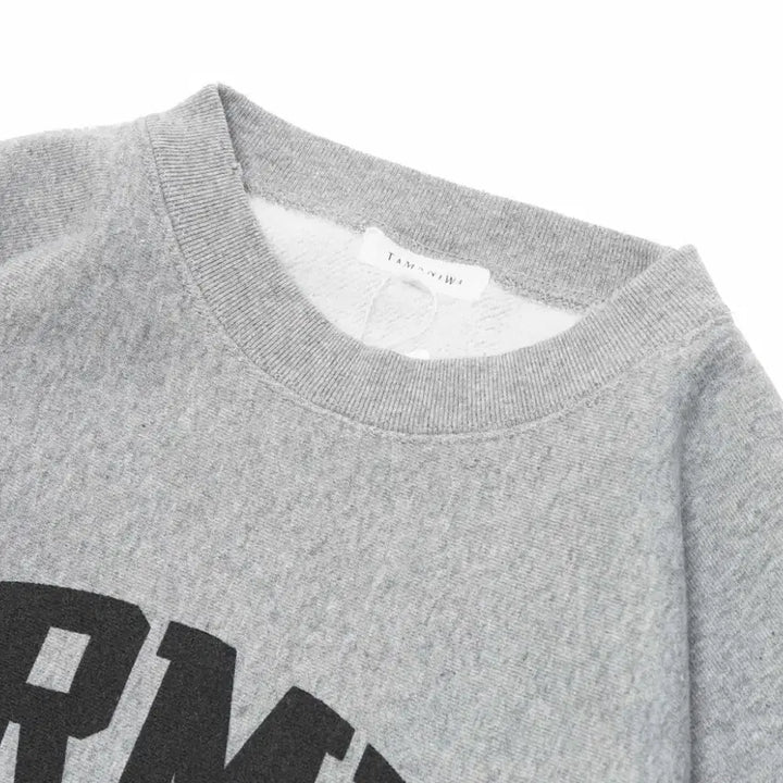 [BUNJANG] Infield Design TAMANIWA ARMY BASEBALL Crewneck L / 인필더디자인 TAMANIWA ARMY BASEBALL 크루넥 L