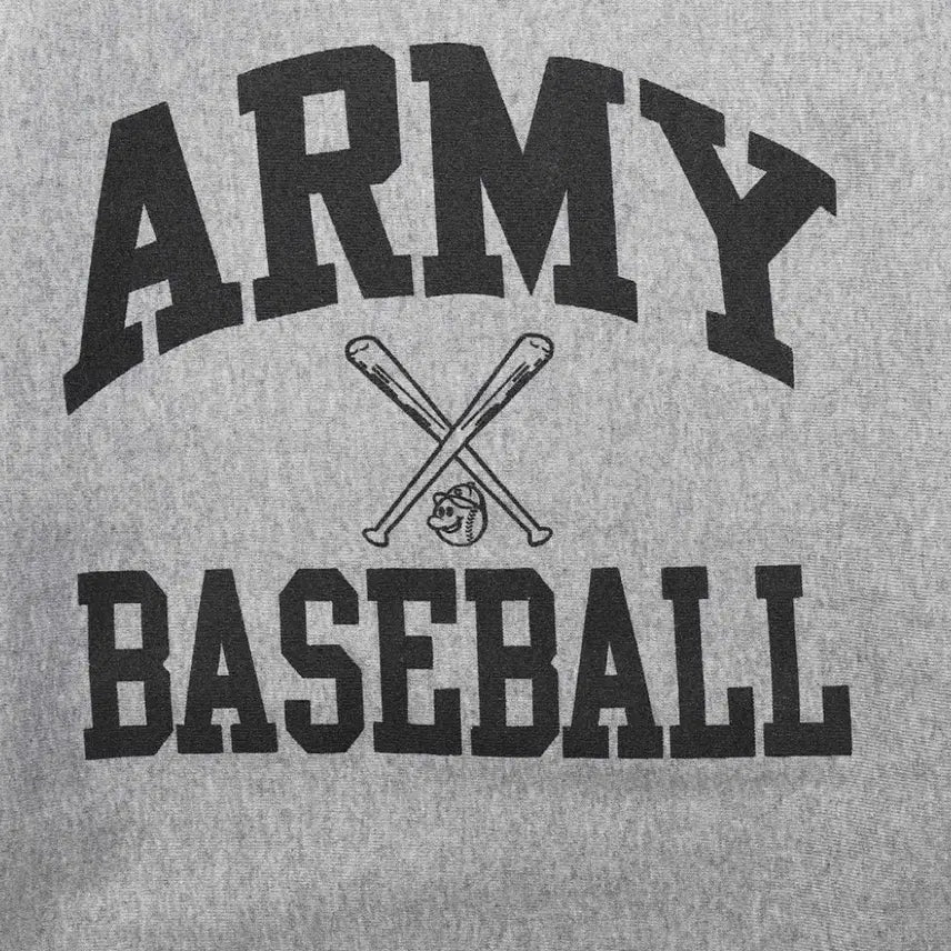 [BUNJANG] Infield Design TAMANIWA ARMY BASEBALL Crewneck L / 인필더디자인 TAMANIWA ARMY BASEBALL 크루넥 L