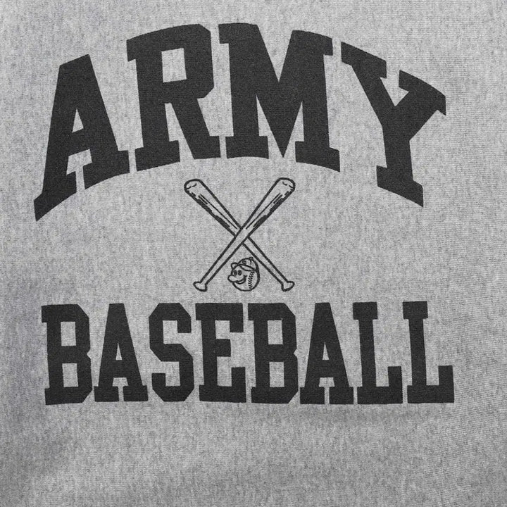 [BUNJANG] Infield Design TAMANIWA ARMY BASEBALL Crewneck L / 인필더디자인 TAMANIWA ARMY BASEBALL 크루넥 L