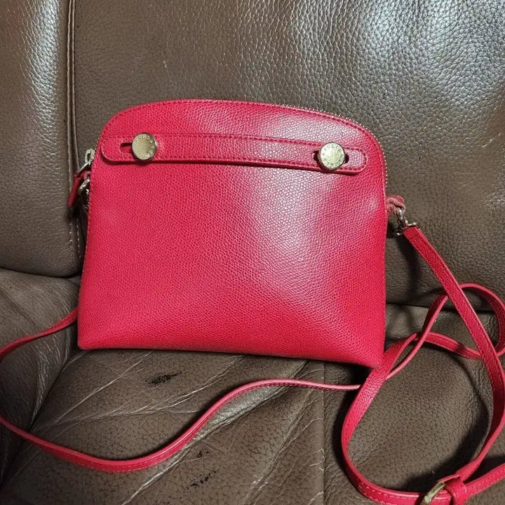 [BUNJANG] Furla Red Crossbody Bag / 훌라 Furla 레드 크로스백