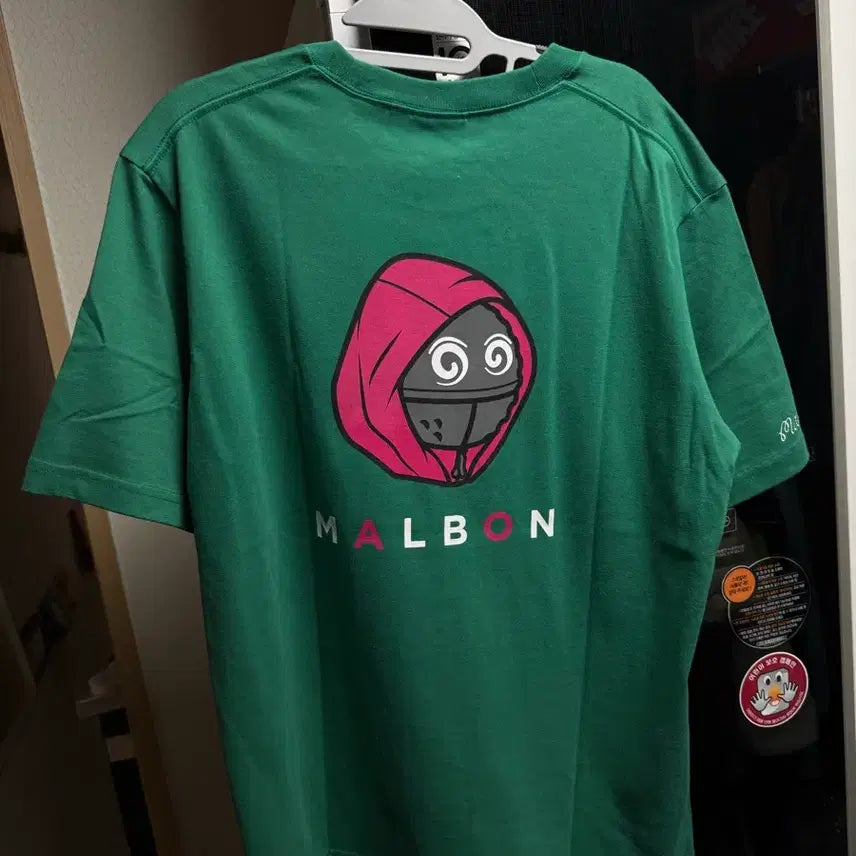 [BUNJANG] Malbon Limited Edition Short Sleeve T-Shirt / 말본 반팔티셔츠 한정판 새상품