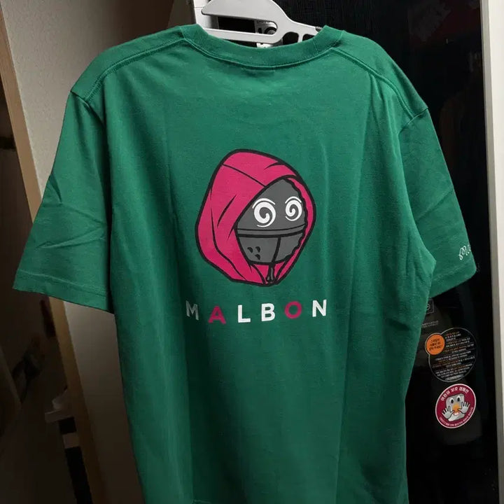 [BUNJANG] Malbon Limited Edition Short Sleeve T-Shirt / 말본 반팔티셔츠 한정판 새상품