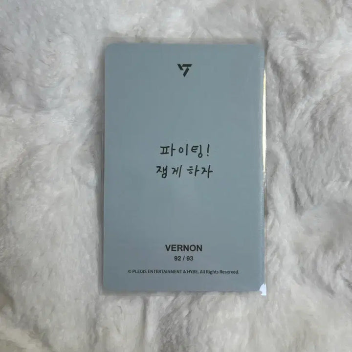 [BUNJANG] Seventeen Vernon Photocard / 세븐틴 버논 포카 판매합니다