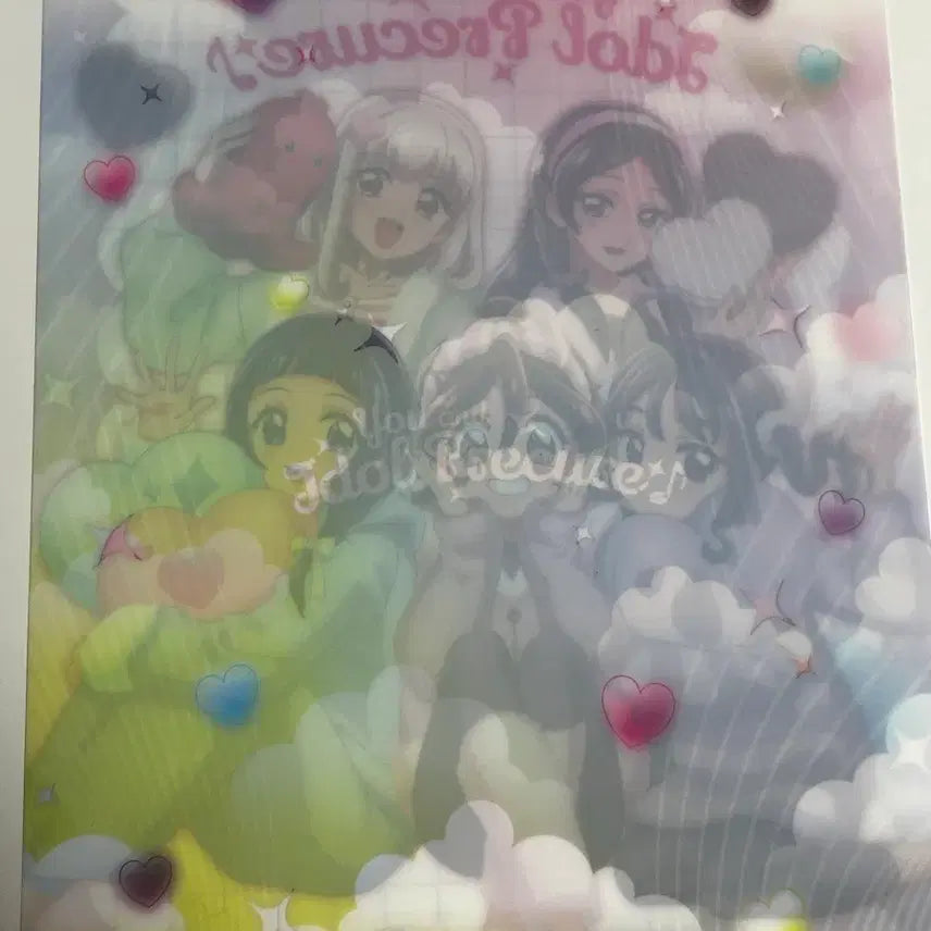 [BUNJANG] Precure Animedia March Issue Clear File / 아니메디아 3월 호 특전 프리큐어 클리어 파일