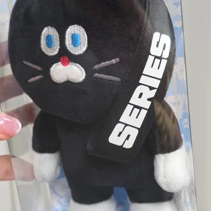 [BUNJANG] Naver Series Cat Doll Keyring / 네이버 시리즈 고양이 인형 키링 방꾸미기 미개봉