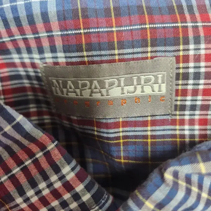 [BUNJANG] Napapijri Men's Check Shirt XL / Napapijri 남성 체크 셔츠 XL105정도