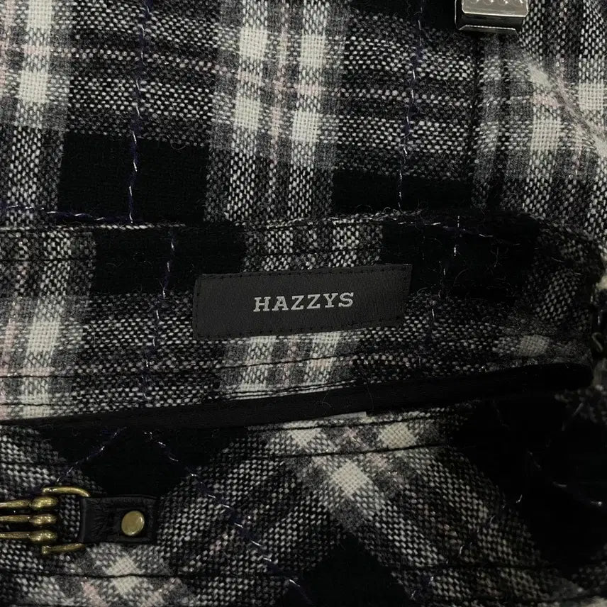 [BUNJANG] Hazzys Check Midi Skirt / 헤지스 체크 스커트